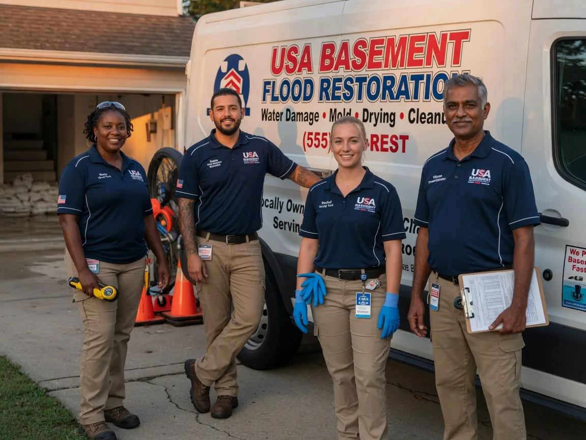 Basement Flood Cleanup company in Hawk Point, MO