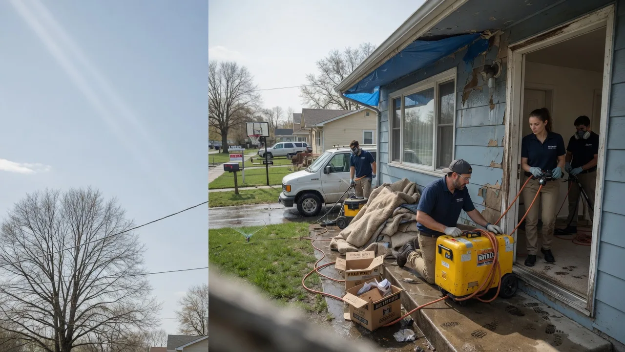 Basement Flood Cleanup in Hawk Point, MO near me